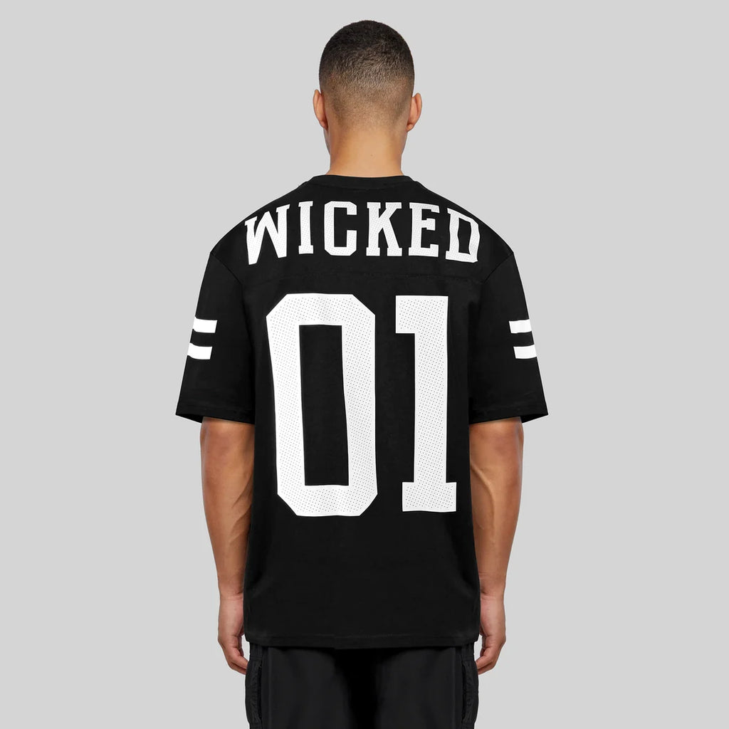 Wicked1 OVERSIZE QUARTERBACK T-SHIRT