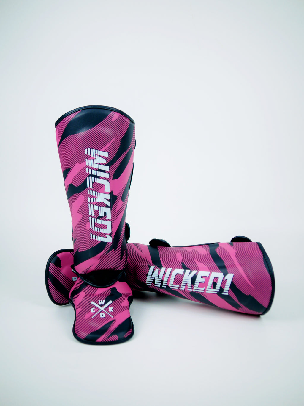 Wicked1 Shinguards UPSET Pink(MF) — fight gear in Phuket (Chalong) | MMAGuy