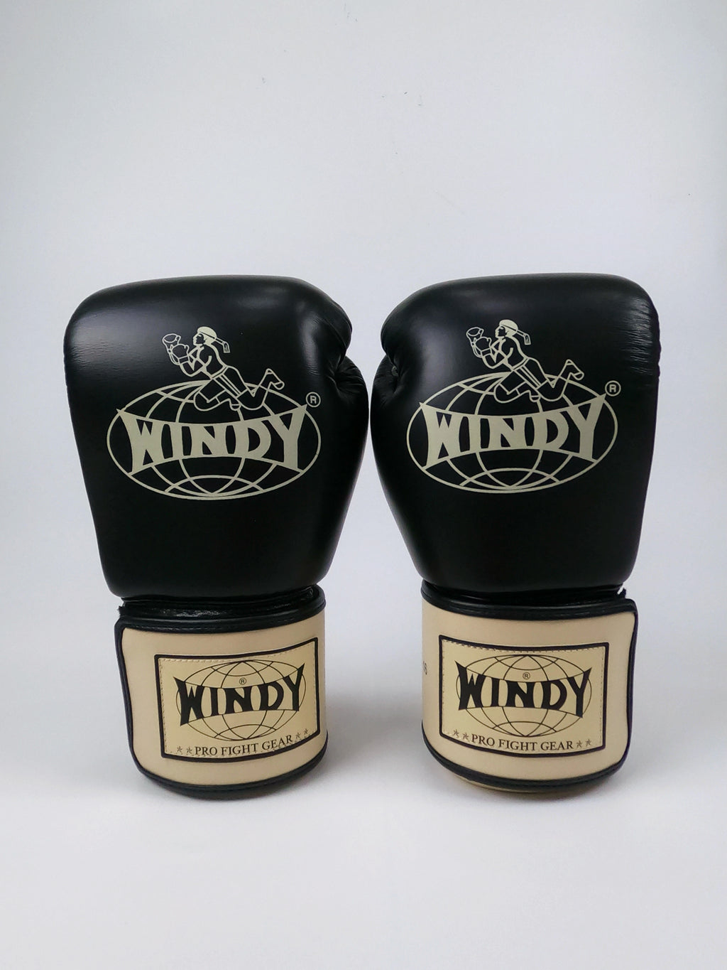 Windy Boxing Gloves Black Cream *Limited Edition* — view 2, fight gear Phuket | MMAGuy