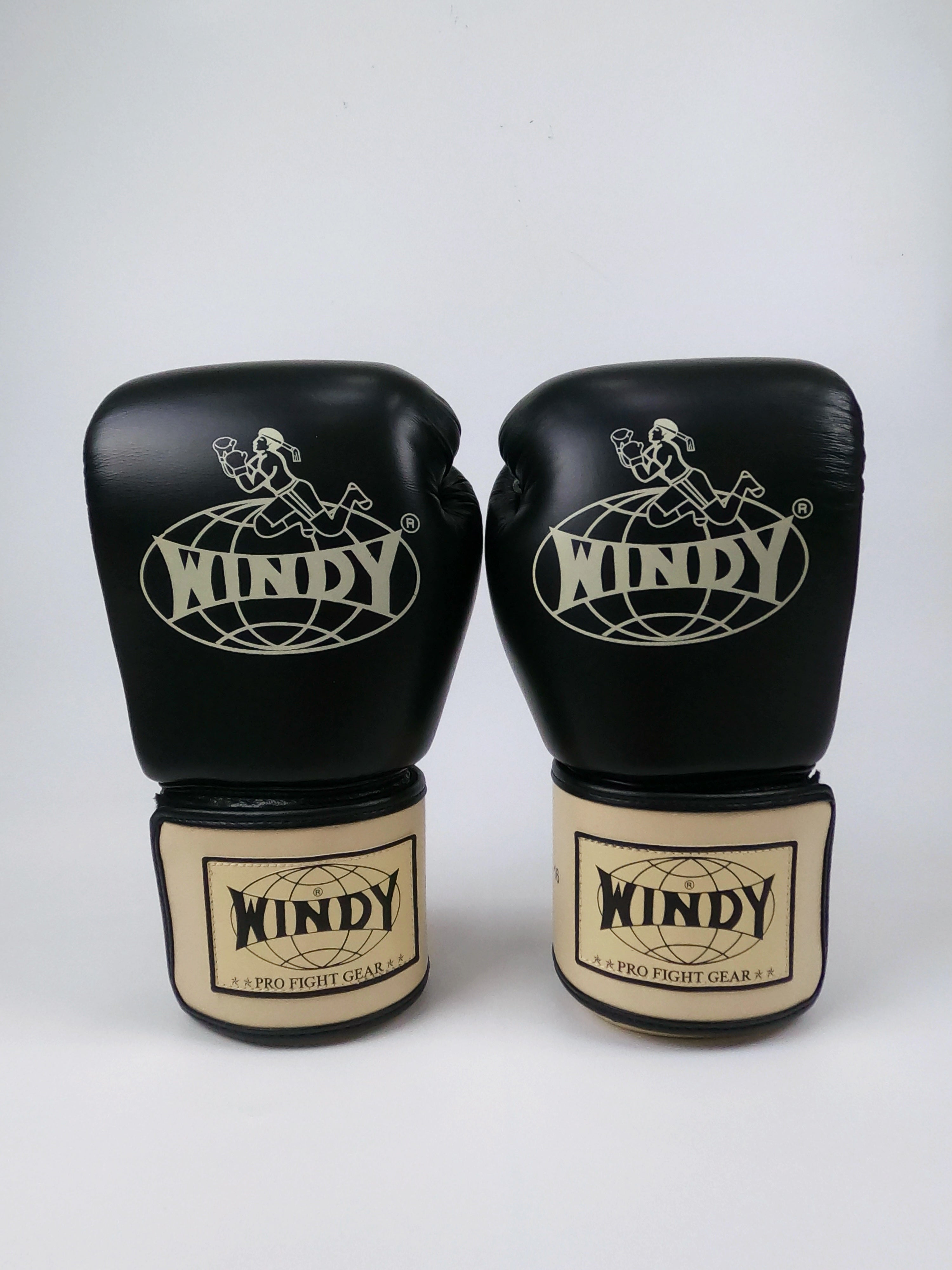 Windy Boxing Gloves Black Cream *Limited Edition* — view 2, fight gear Phuket | MMAGuy