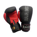 Raja Boxing Gloves — The Original Black/Red (RJB-P1-1) — MMAGuy fight gear Phuket