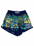 Wicked1 MMA Shorts FAVELA RISING NAVY