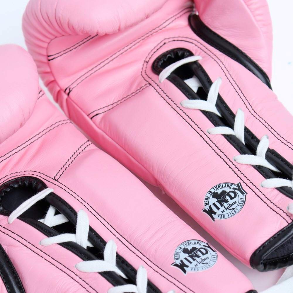 Windy Boxing Gloves Lace up Pink