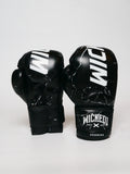 Wicked1 Boxing Gloves Broken Black (leather)