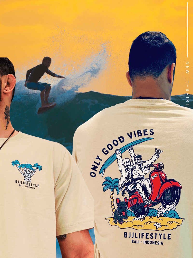 T-shirt Only Good Vibe - Berg