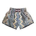 Raja Muay Thai Shorts — Aztec Blue — MMAGuy fight gear Phuket