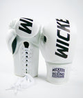 Wicked1 Boxing Gloves Lace up White