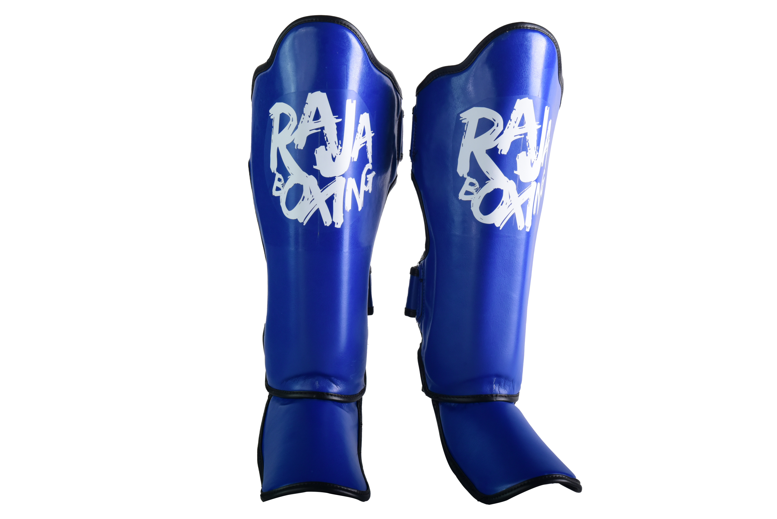Raja Shin Guards — Lightweight V4 Blue — MMAGuy fight gear Phuket