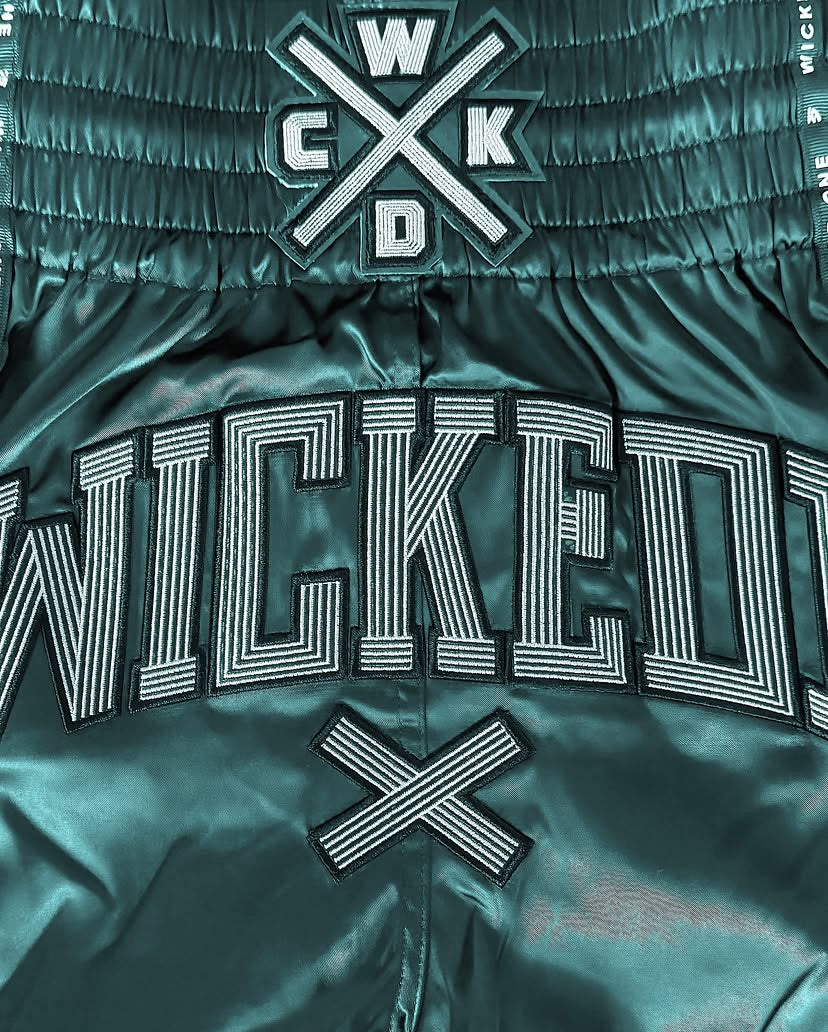 Wicked1 Muay Thai Shorts CROSS LINE