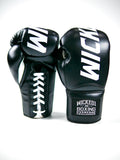 Wicked1 Boxing Gloves Lace up Black