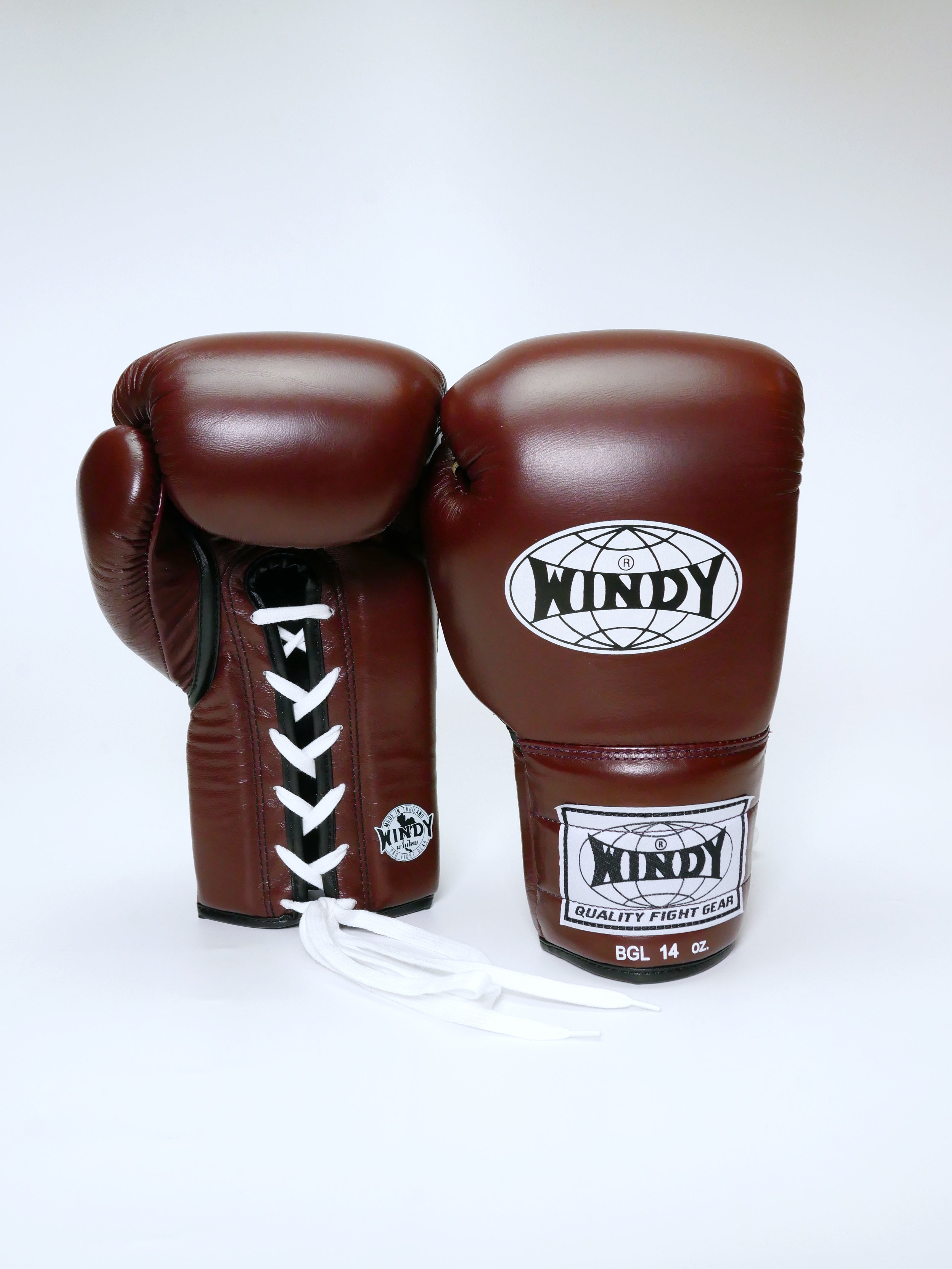 Windy Boxing Gloves Lace up Maroon
