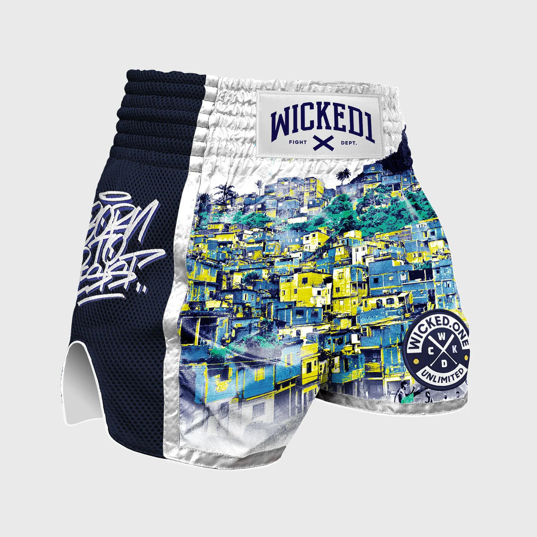 Wicked1 MUAY THAI SHORT FAVELA RISING