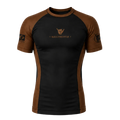 BJJ Lifestyle Where Fear Ends rashguard, front