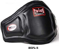 Twins Special BEPL3 BLACK Belly Protector พร้อมแถบตีนตุ๊กแก หนัง