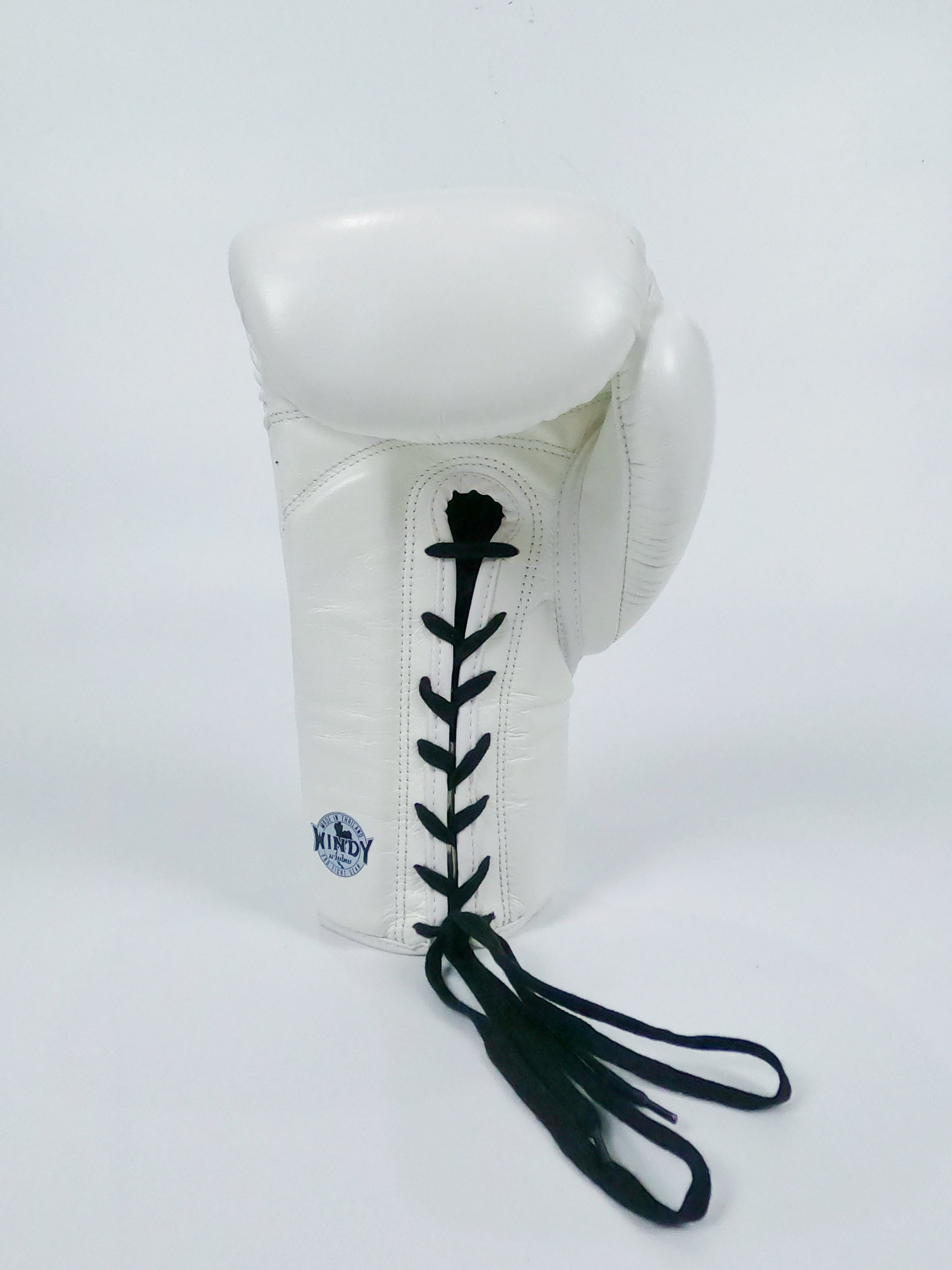 Windy Boxing Gloves Lace up White — view 4, fight gear Phuket | MMAGuy