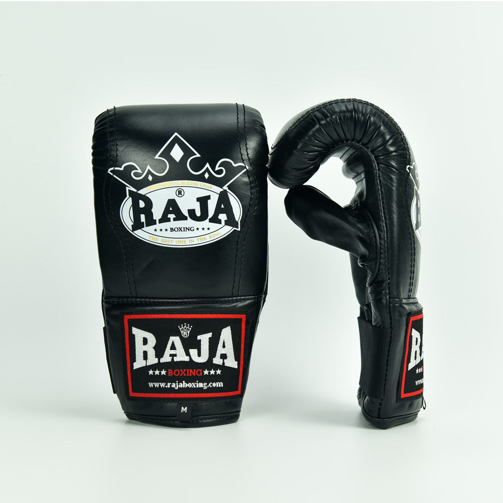Raja Bag Gloves — Black — MMAGuy fight gear Phuket