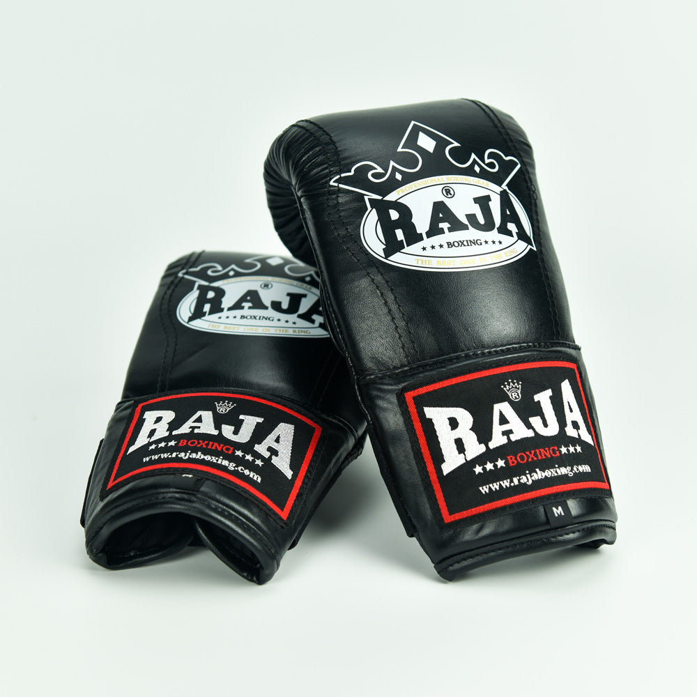 Raja Bag Gloves — Black — MMAGuy fight gear Phuket