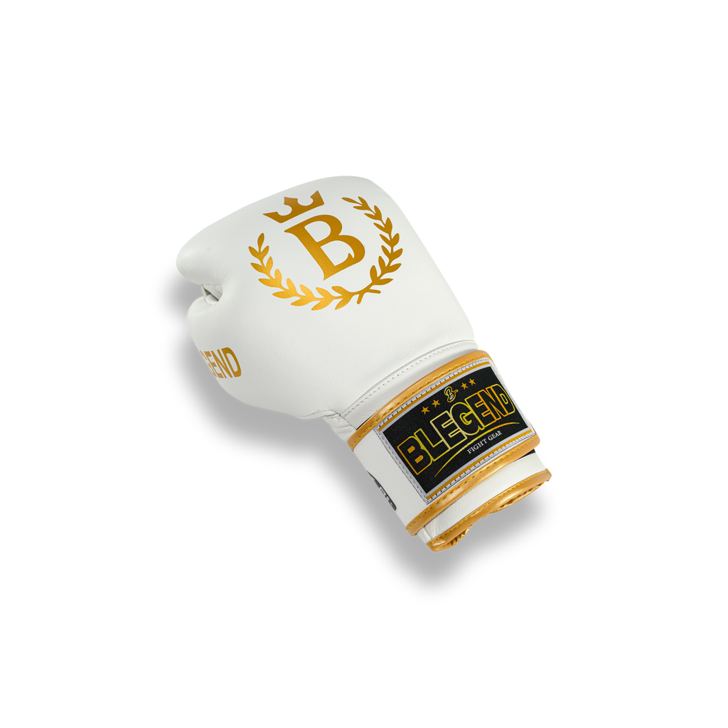 Blegend  Boxing Gloves BGR White