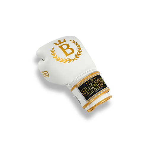 Blegend  Boxing Gloves BGR White