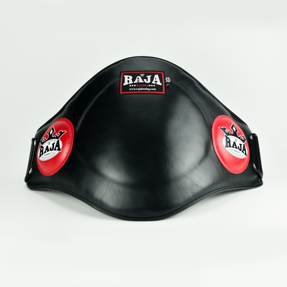 Raja Belly Protector — Black Red — MMAGuy fight gear Phuket