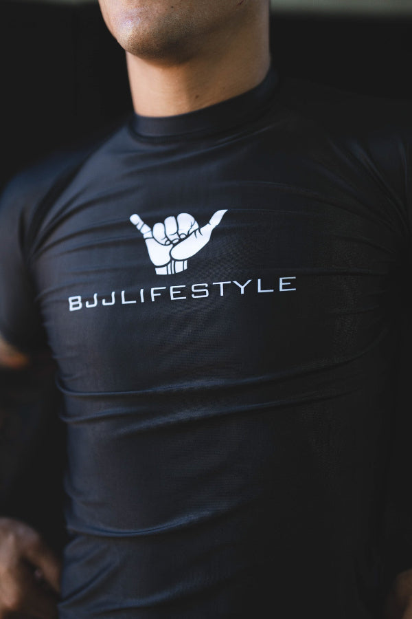 BJJ Compression Rashguard - Short Sleeve Grappling Armor | Bjjlifestyle