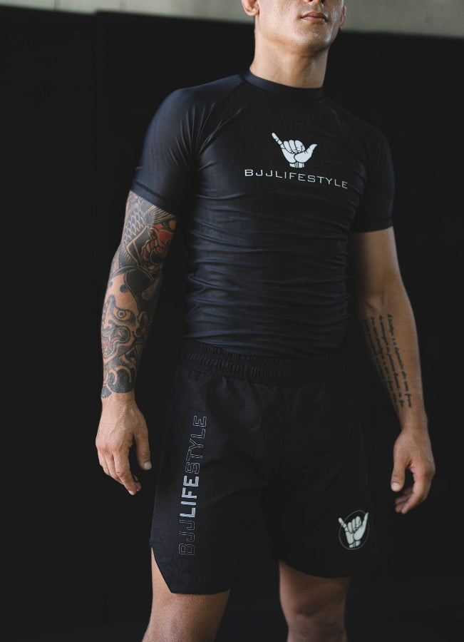 BJJ Compression Rashguard - Short Sleeve Grappling Armor | Bjjlifestyle