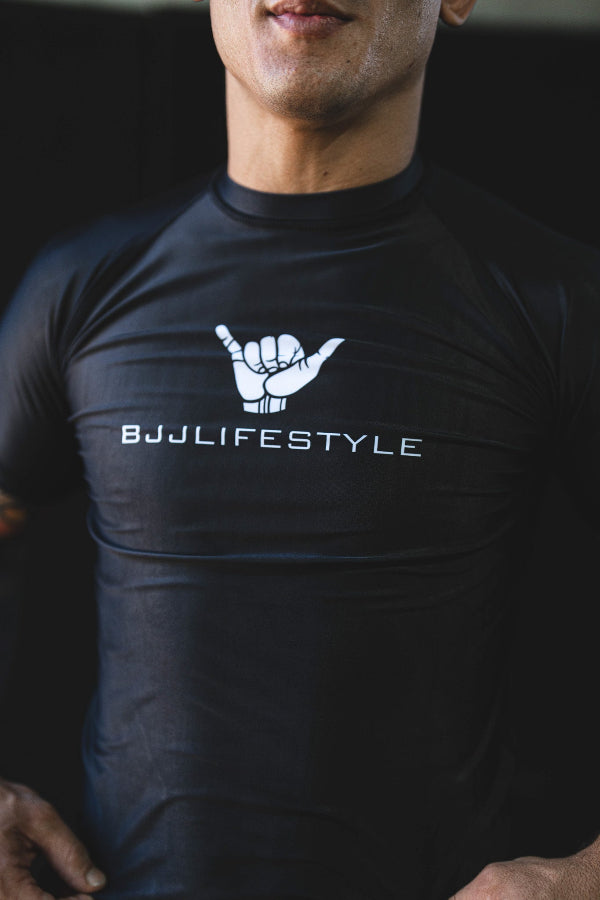 BJJ Compression Rashguard - Short Sleeve Grappling Armor | Bjjlifestyle