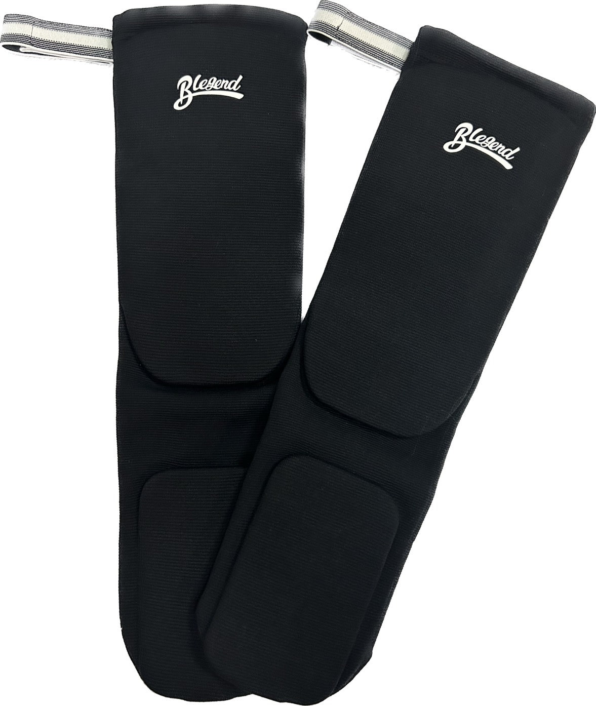 Blegend Shin Guards Sock Type Cotton STC1 Black