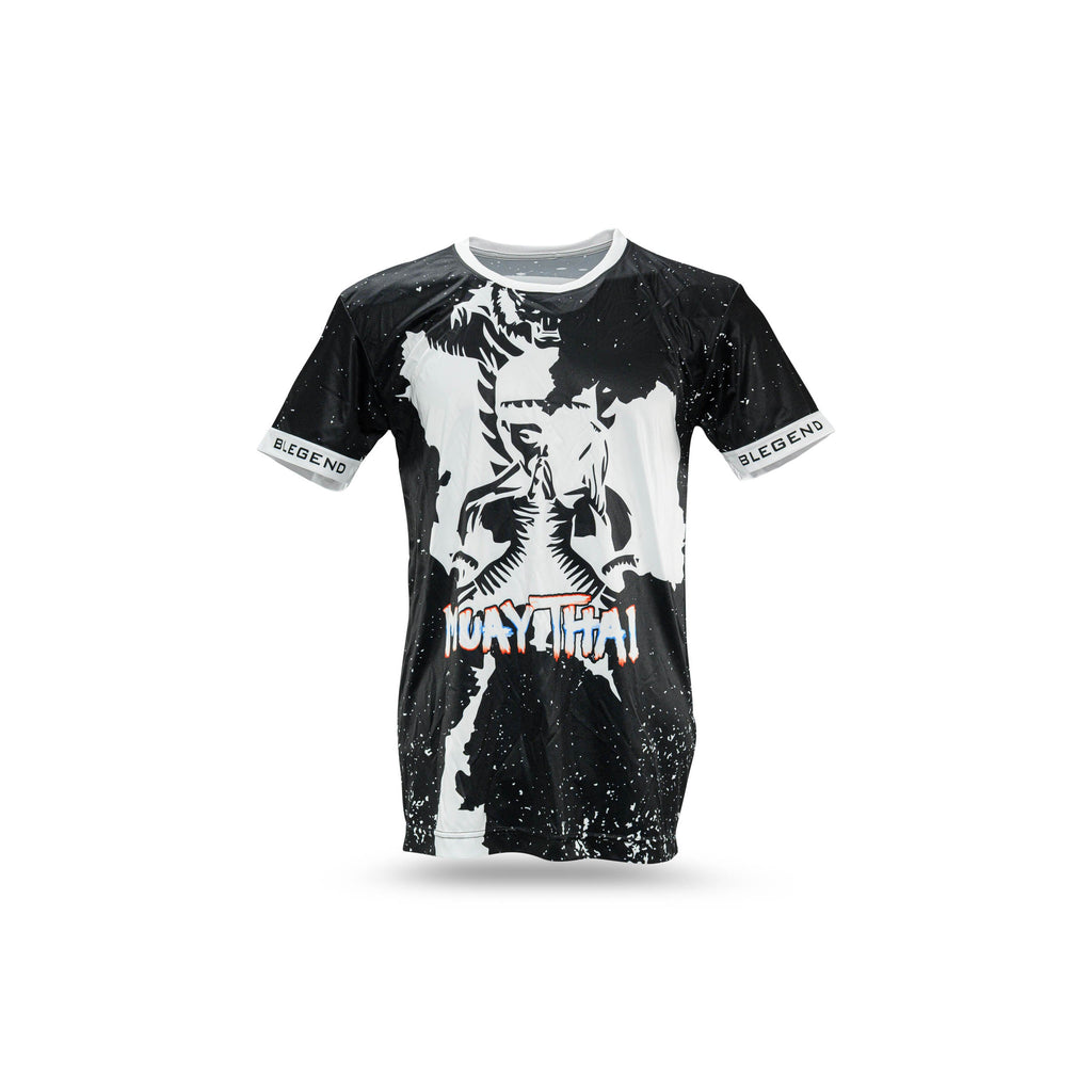 Blegend Nak Muay Dry-fit Muay Thai T-shirt Black
