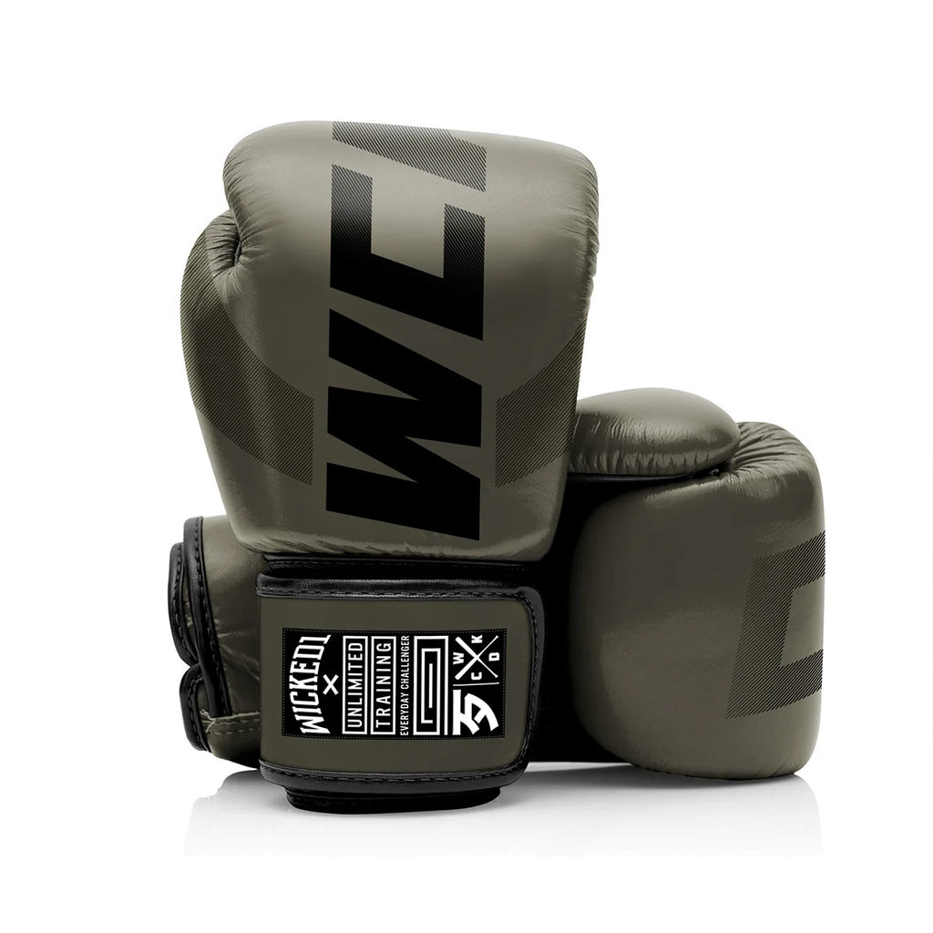 Wicked1 KRUZ TRAINING GLOVES Khaki (PU)