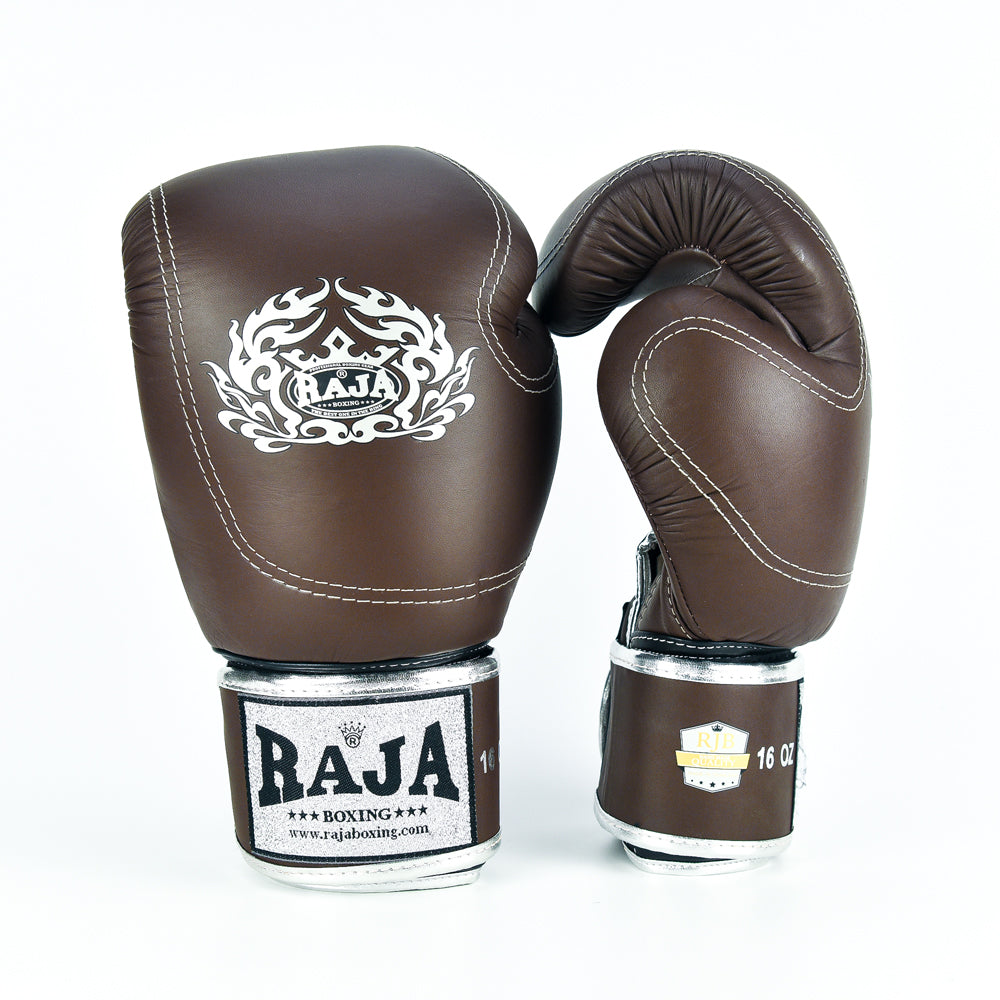 Raja Boxing Gloves — Double Line (RJB-P2) — MMAGuy fight gear Phuket
