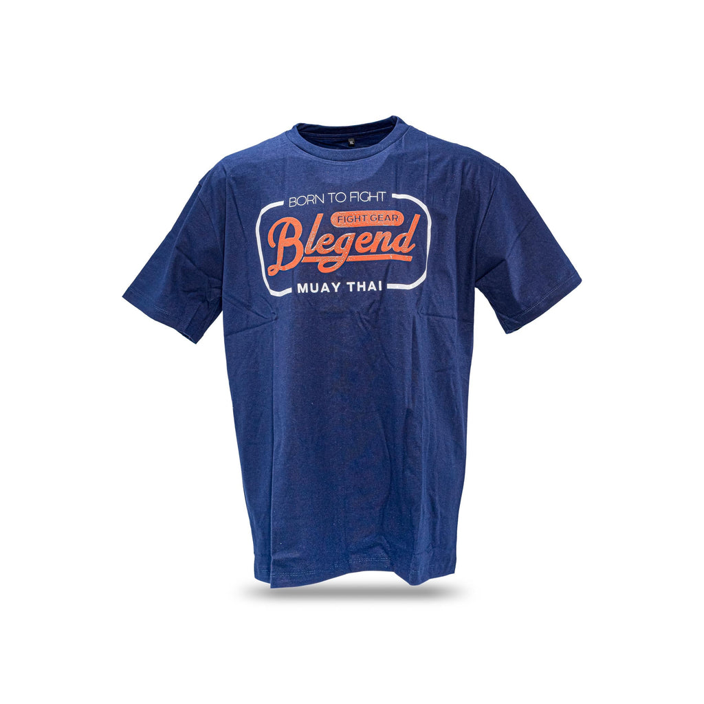Blegend Muay Thai T-Shirt Rebin Navy