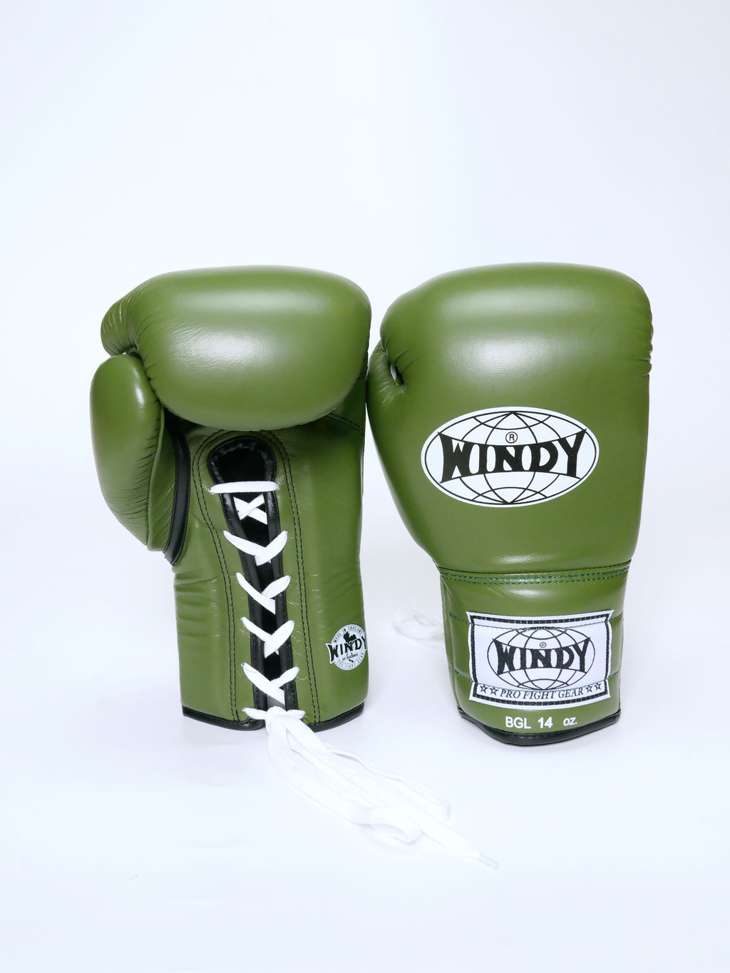 Windy Boxing Gloves Lace up Olive