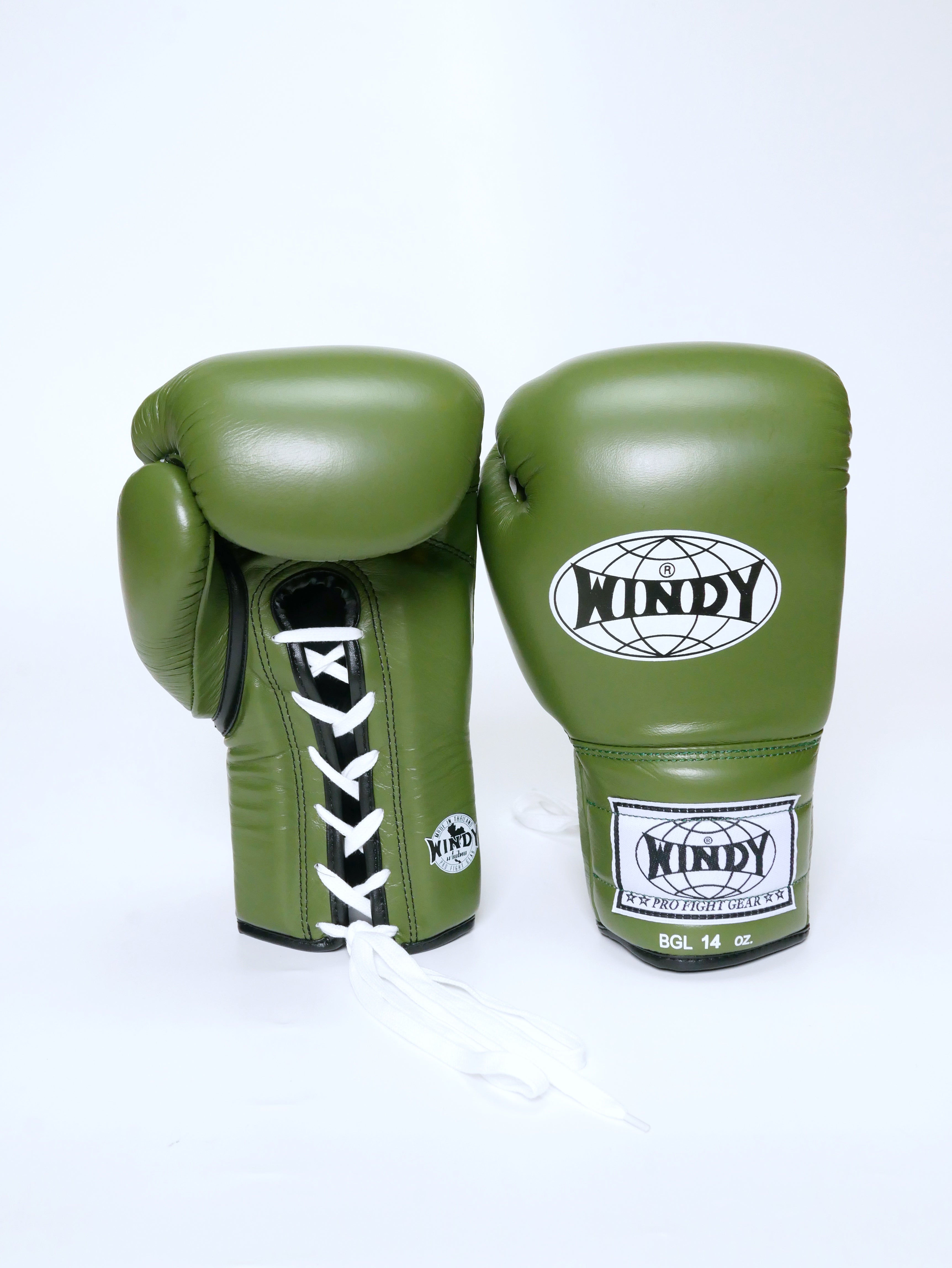Windy Boxing Gloves Lace up Olive