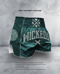 Wicked1 Muay Thai Shorts CROSS LINE