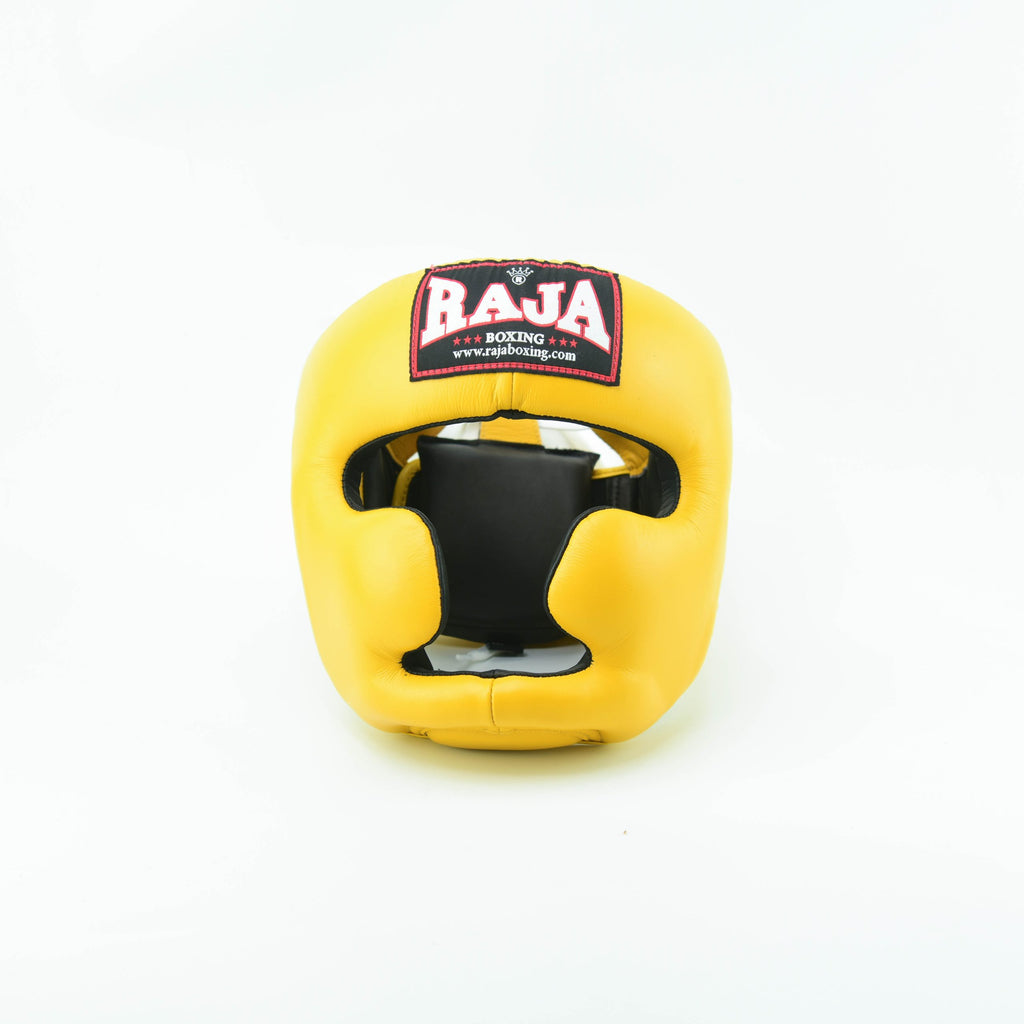 Raja Head Guard — Yellow — MMAGuy fight gear Phuket