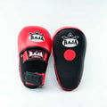 Raja Punch Mitts — Closed Finger Black/Red (RPM-7A) — MMAGuy fight gear Phuket