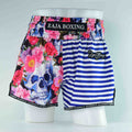 Raja Muay Thai Shorts — Skull Blossom (SP66-083) — MMAGuy fight gear Phuket