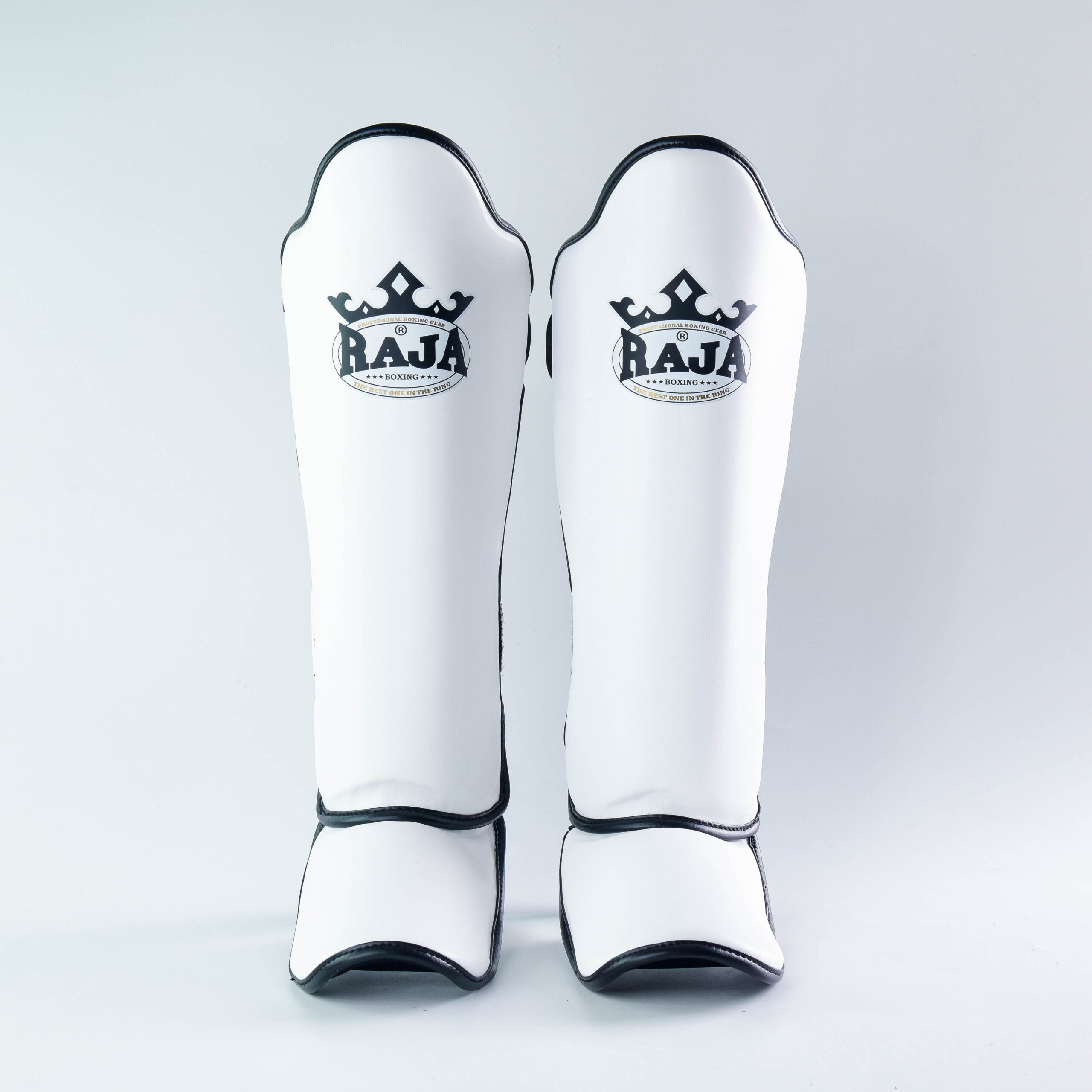 Raja Shin Guards — Lightweight White — MMAGuy fight gear Phuket