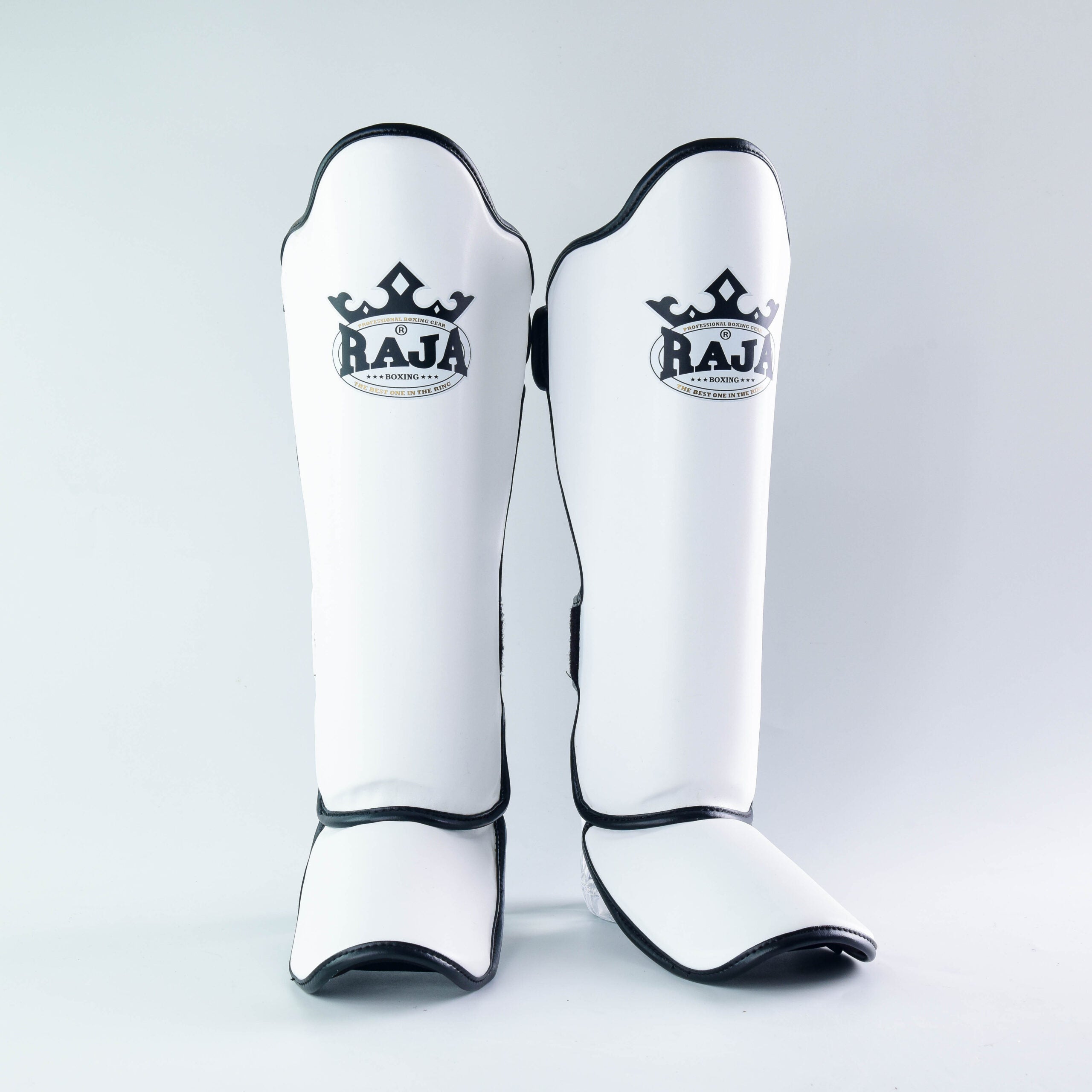Raja Shin Guards — Lightweight White — MMAGuy fight gear Phuket
