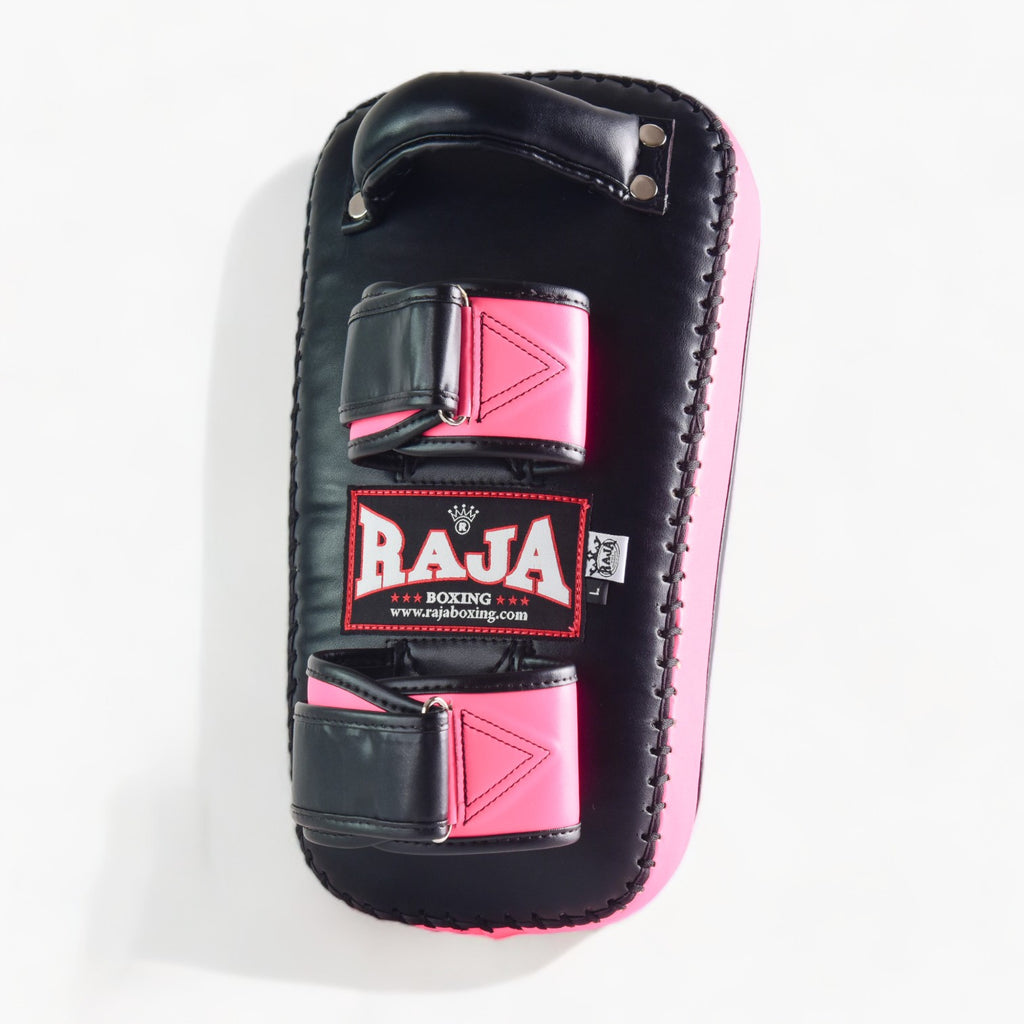 Raja Kicking Pads — Black Pink (Single Pad) — MMAGuy fight gear Phuket