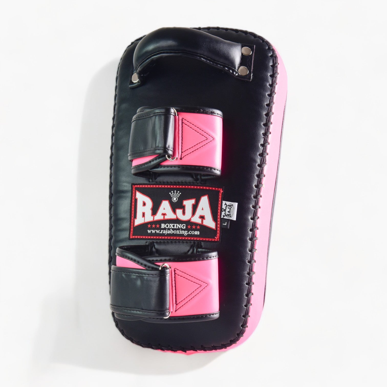 Raja Kicking Pads — Black Pink (Single Pad) — MMAGuy fight gear Phuket