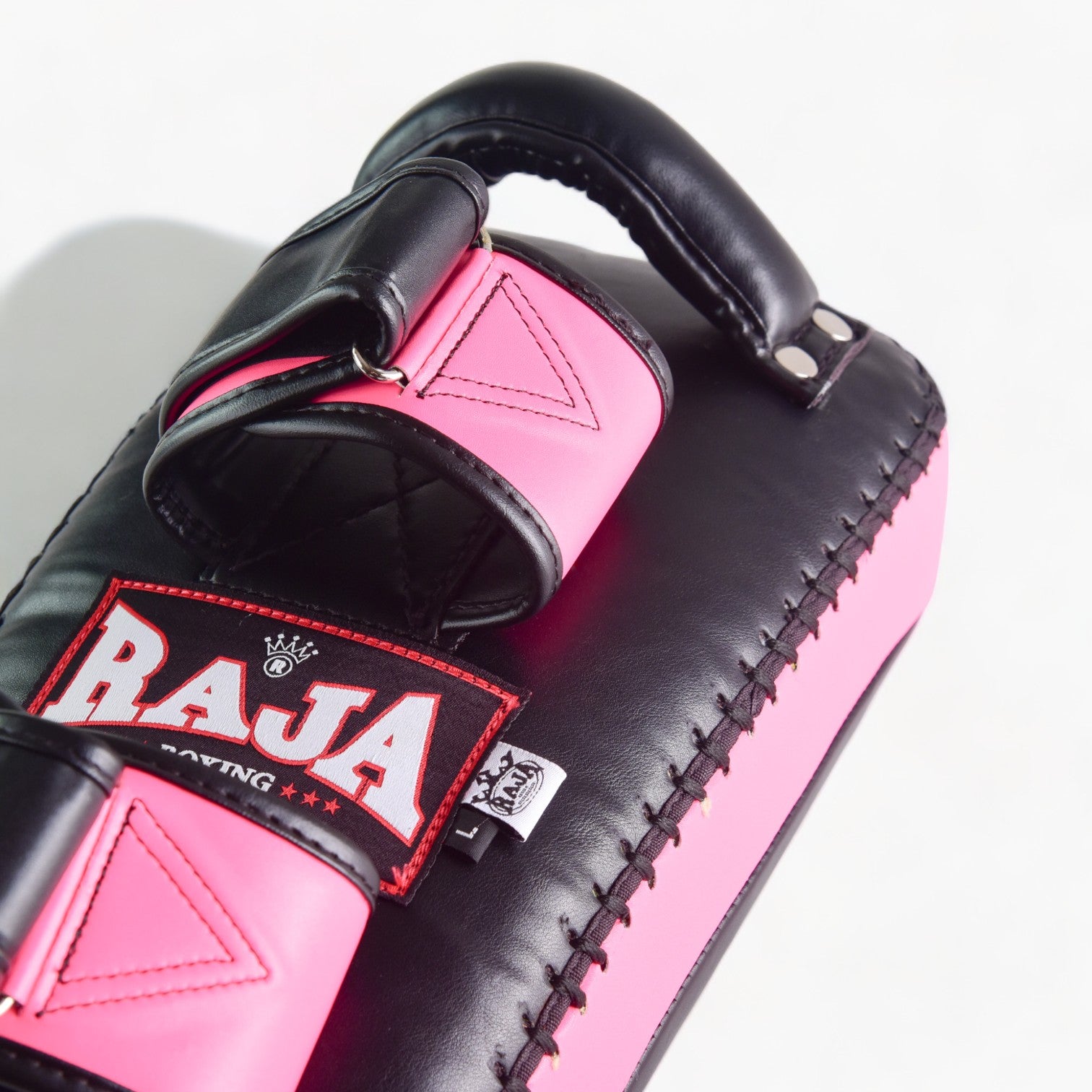 Raja Kicking Pads — Black Pink (Single Pad) — MMAGuy fight gear Phuket