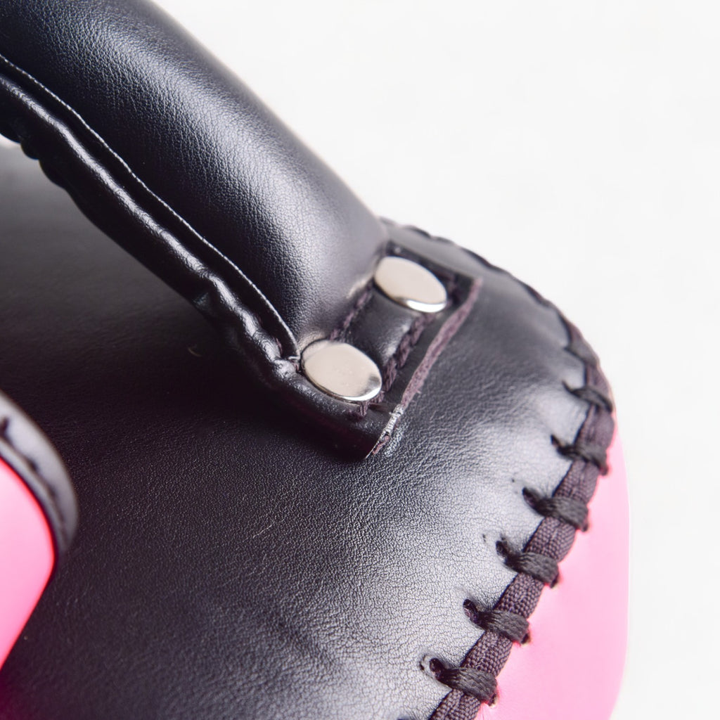 Raja Kicking Pads — Black Pink (Single Pad) — MMAGuy fight gear Phuket