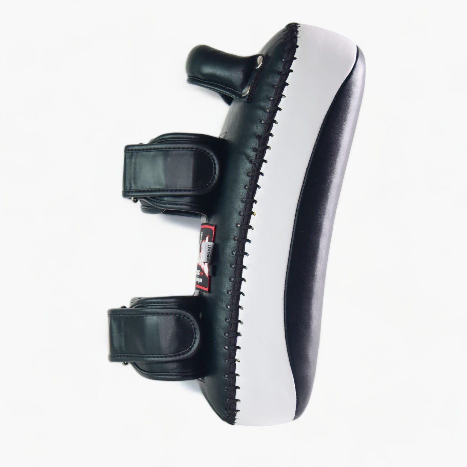 Raja Kicking Pads — Black White (Single Pad) — MMAGuy fight gear Phuket
