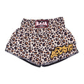 Raja Muay Thai Shorts — Classic Leopard (SP67-023) — MMAGuy fight gear Phuket