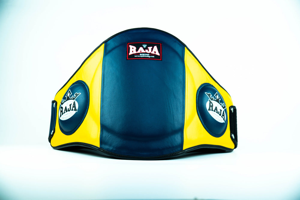 Raja Belly Protector — Navy Yellow — MMAGuy fight gear Phuket