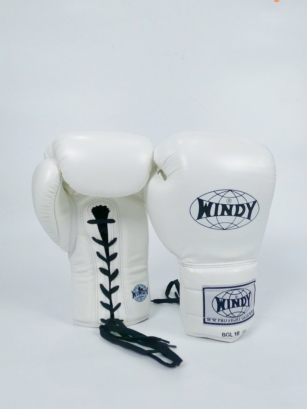 Windy Boxing Gloves Lace up White — fight gear in Phuket (Chalong) | MMAGuy