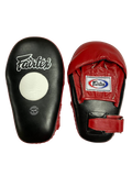 Fairtex Hybrid Mitts FMV8 Pro Angular Black/Red — MMAGuy fight gear Phuket