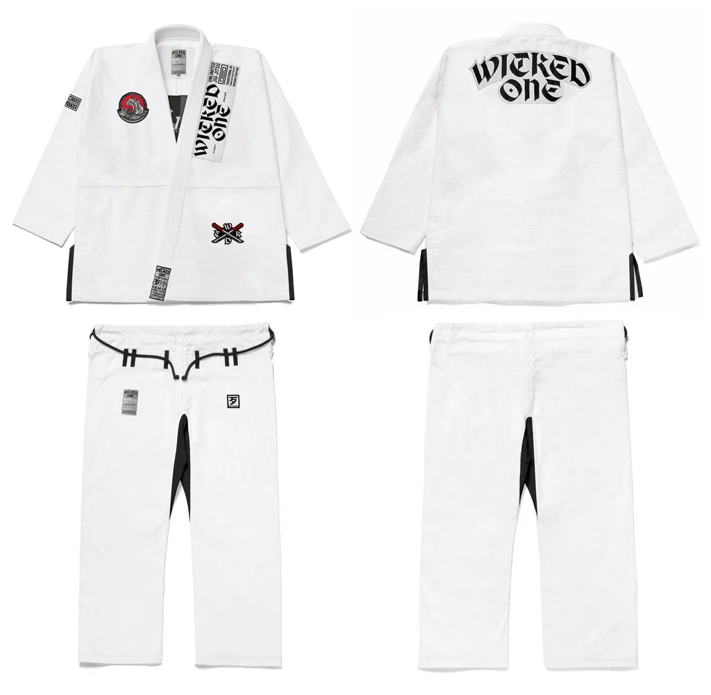 Wicked1 Kimono SAMURAI White